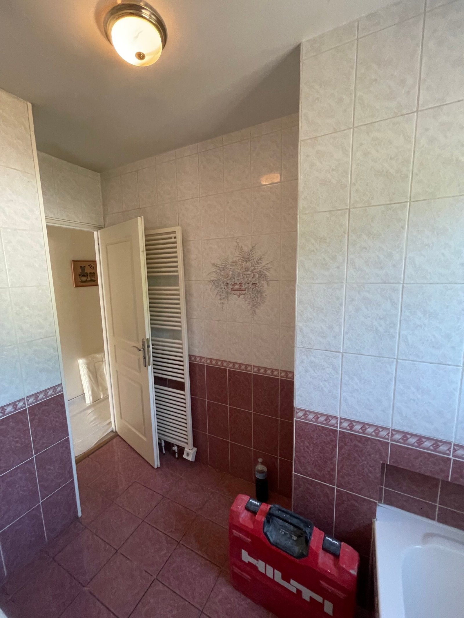 Salle de bain avant rénovation par CGEP