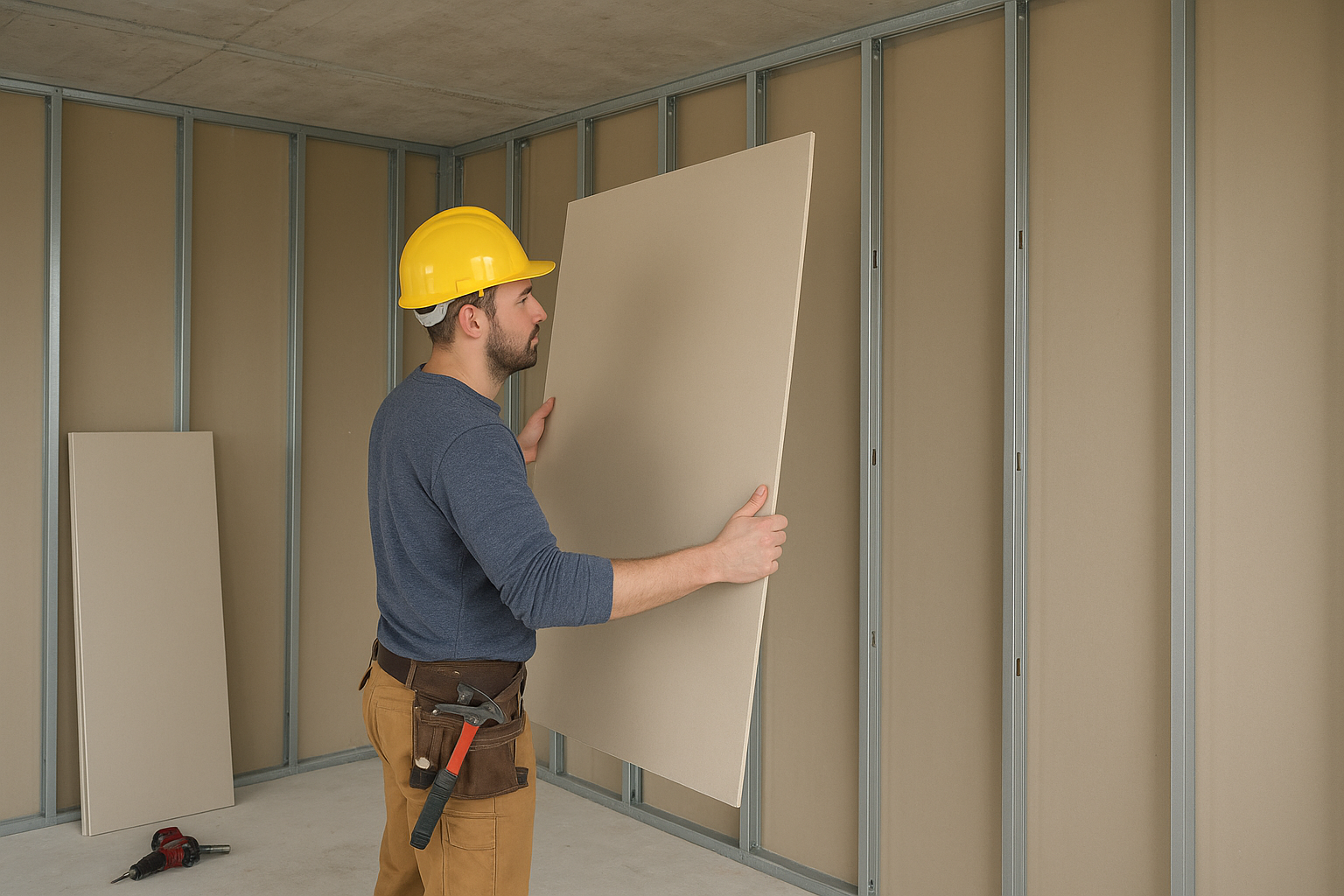 Travaux de placo, cloisons et faux plafonds par CGEP