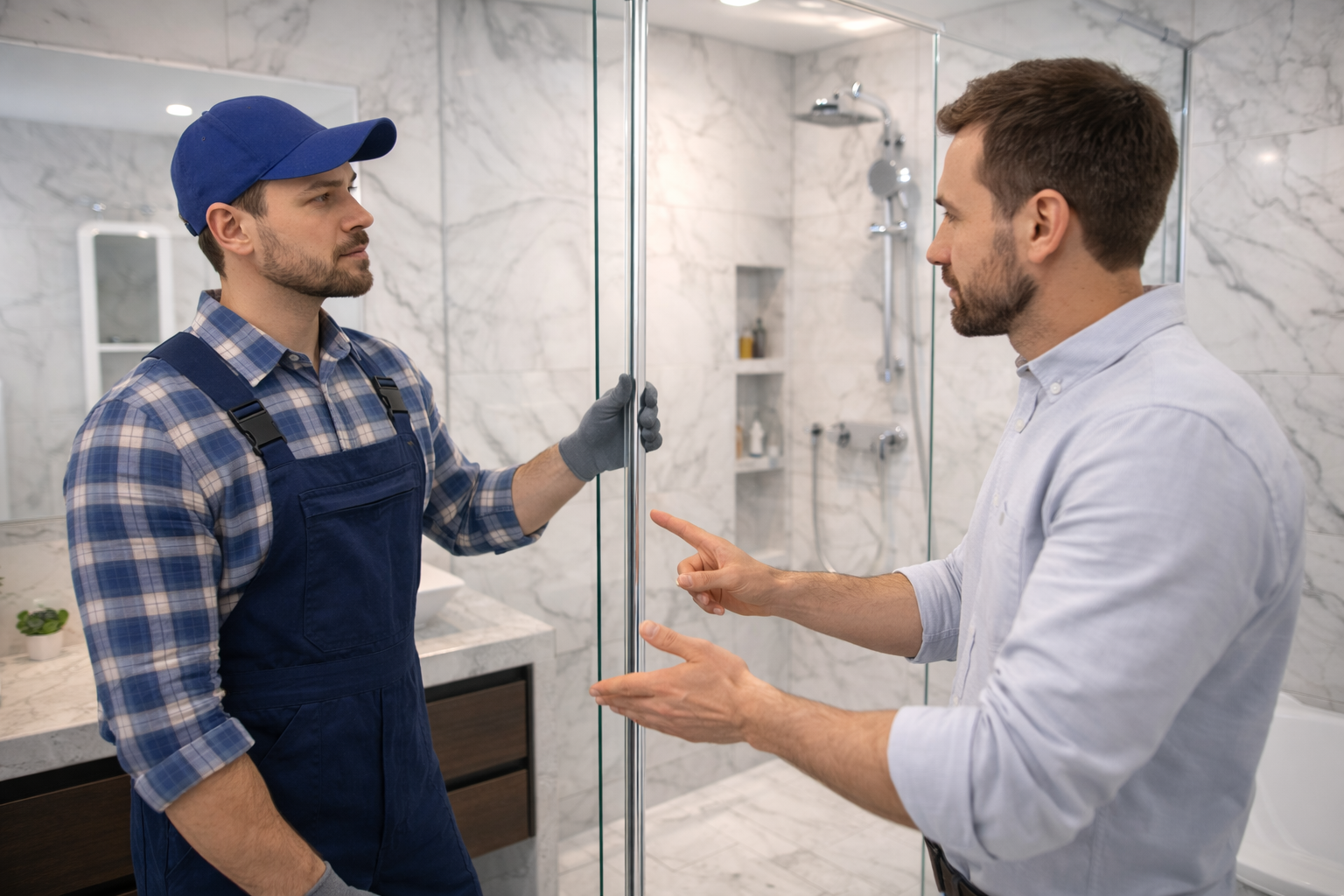 Rénovation complète de salle de bain par CGEP